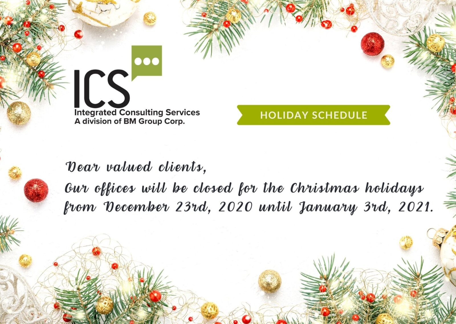 ICS Integrated Consulting Services