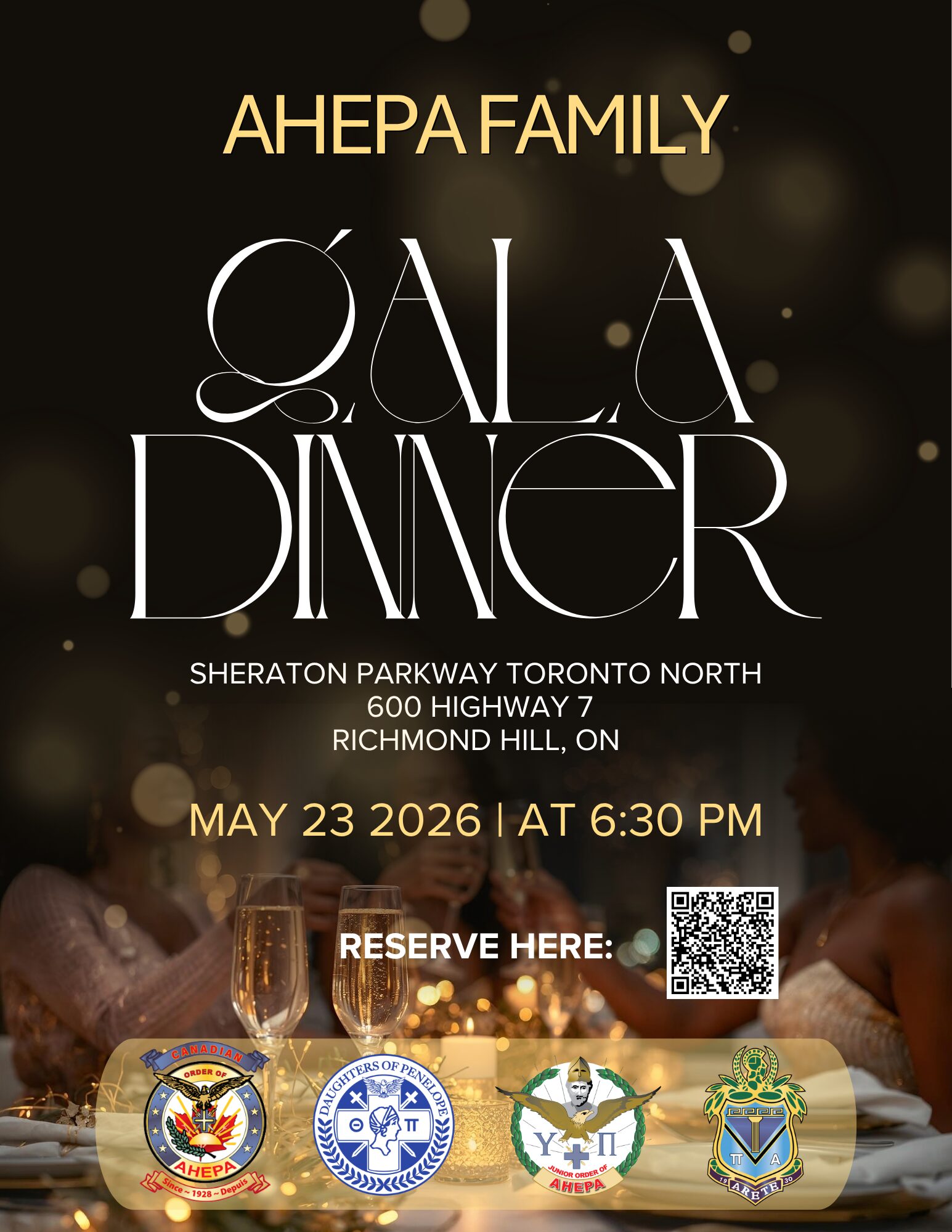AHEPA GALA @ Sheraton Parkway Toronto North Hotel & Suites